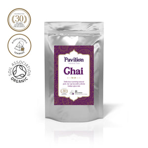 Organic Darjeeling Chai Tea Refill Pack 30 Bags