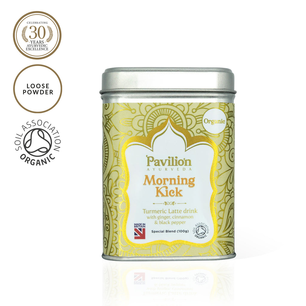 Organic Turmeric Latte with Ginger, Black Pepper & Cinnamon (100g